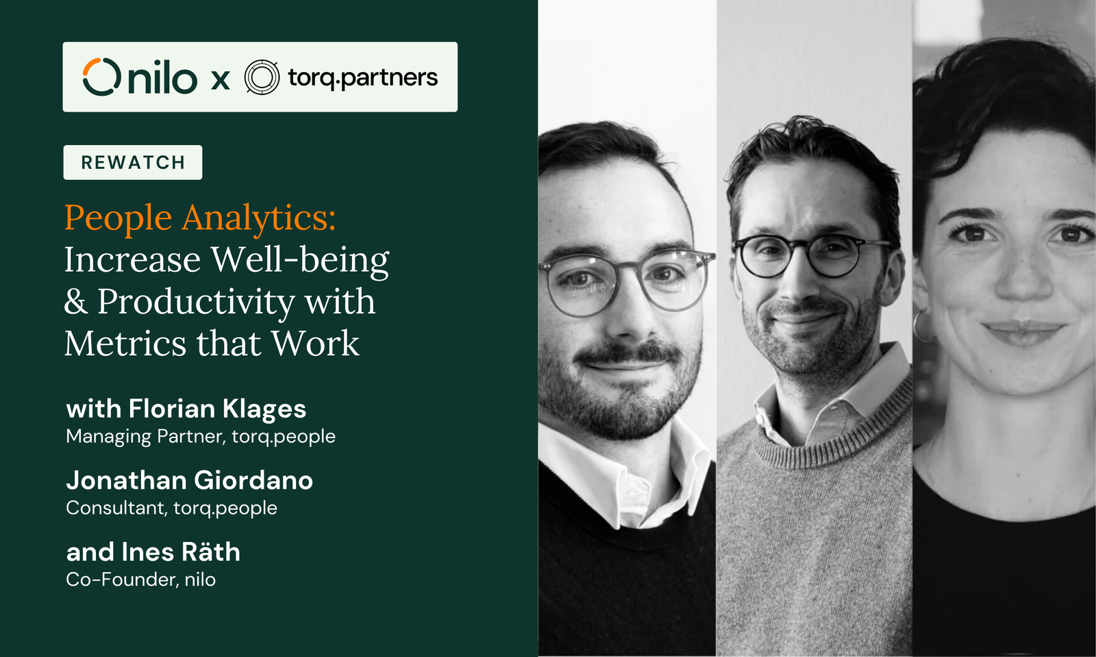 People Analytics: Increase Well-Being & Productivity with Metrics that Work