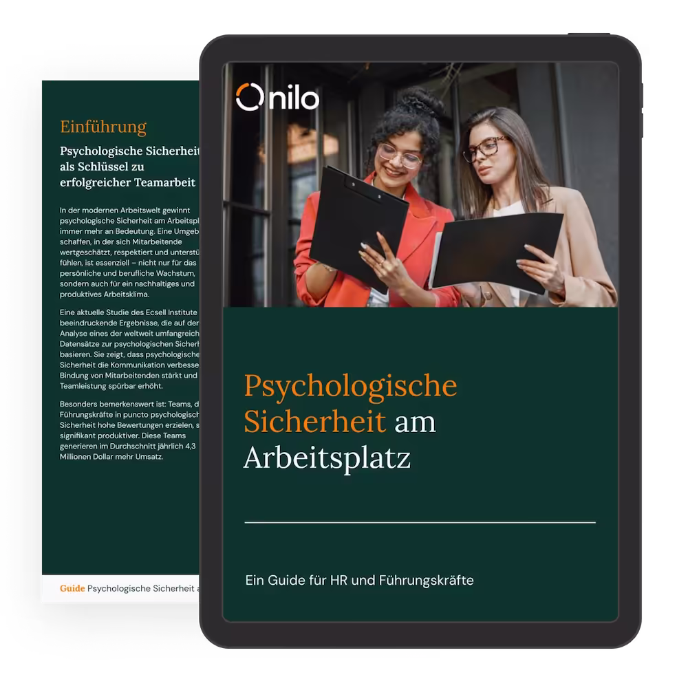 Psychologische Sicherheit am Arbeitsplatz
