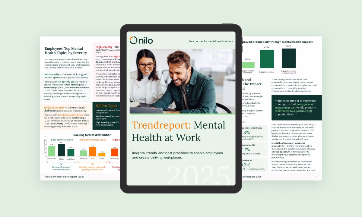Trendreport: Mental Health at Work